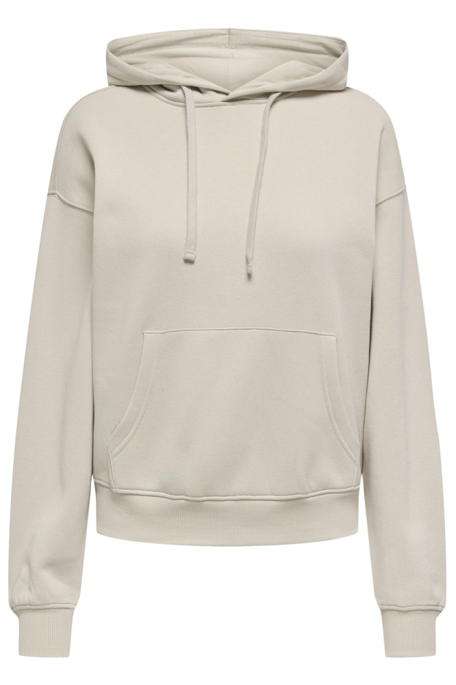ONLBEST LIFE L/S HOOD SWT NOOS 15338730 PUMICE STONE